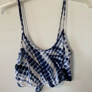 Cute tie dye crop top
